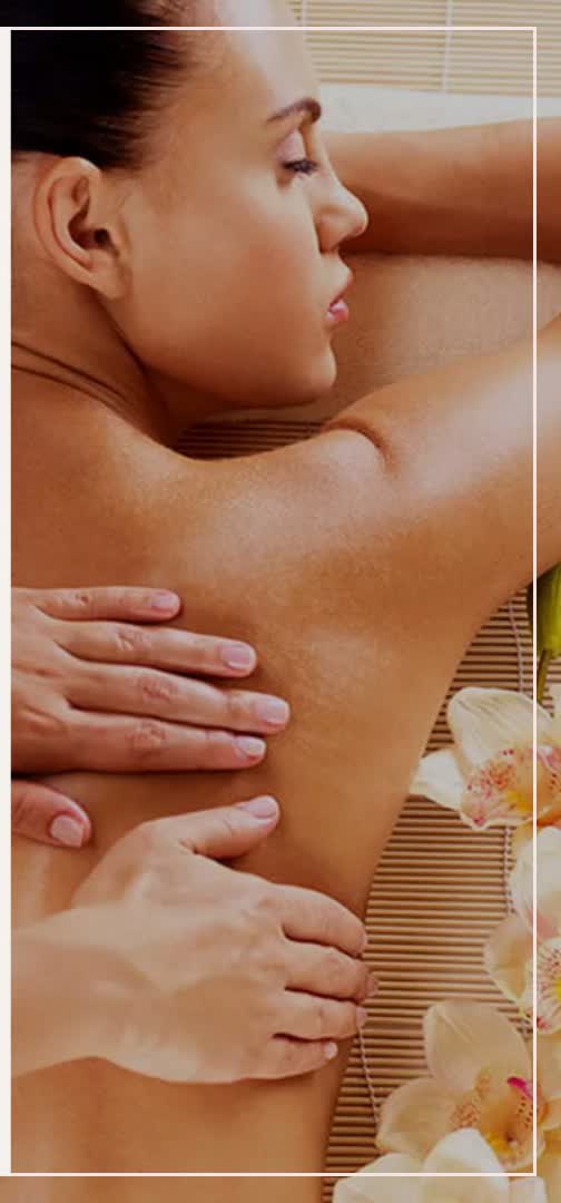 Massagem relaxante no Espaço Estar Zen